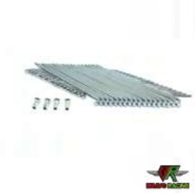 Raio Pop 100 Dianteiro Cromado 4,00mm C/ Rebaixo Reforçado