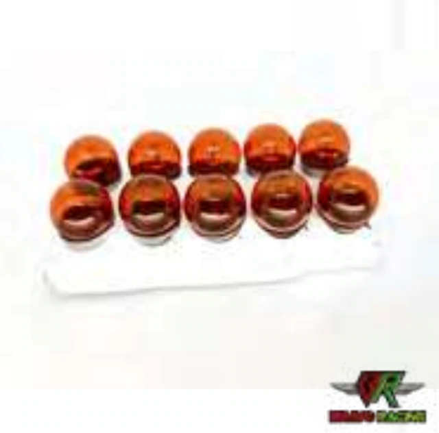 Lâmpada Pisca Titan 150/160 / Fan 150 / Bros 2013 Laranja Pé Ferro (Pacote 10 Peças)
