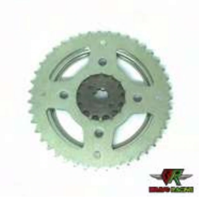 Kit Coroa Prata + Pinhão Fan 125 2009 428H 43Z x 14Z E/D Aço 1045